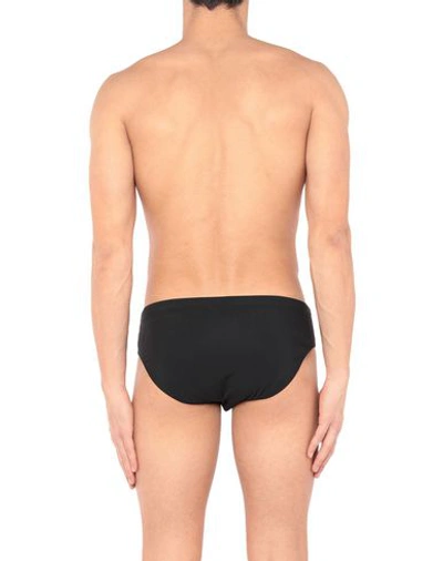 Shop Ermenegildo Zegna Bikini Bottoms In Black