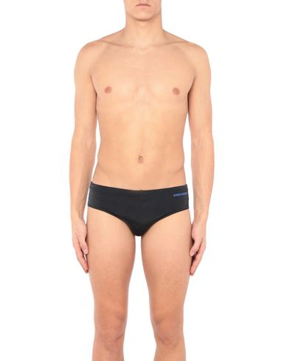 Shop Dsquared2 Bikini Bottoms In Black