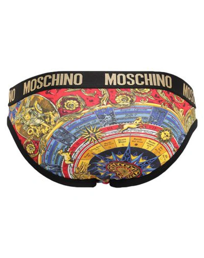 Shop Moschino Brief In Red