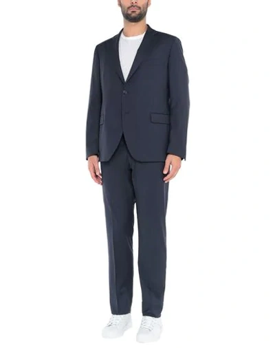 Shop Idea Suits In Dark Blue