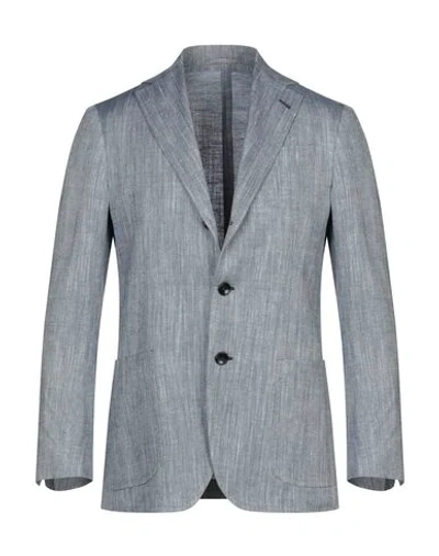Shop Sartorio Suit Jackets In Blue