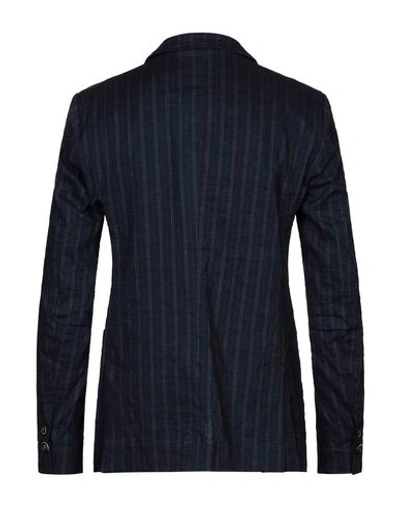 Shop Novemb3r Blazer In Dark Blue