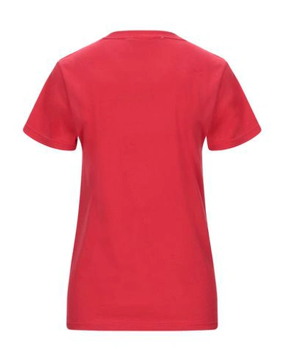 Shop 5 Progress T-shirts In Red