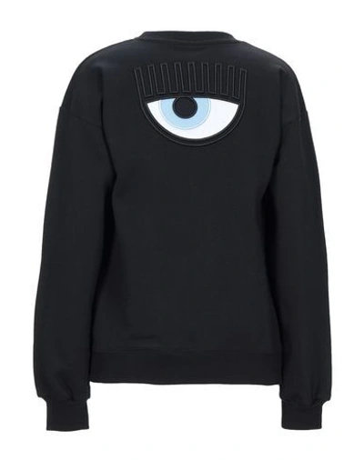Shop Chiara Ferragni Sweatshirt In Black