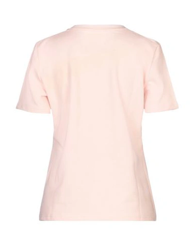 Shop Alberta Ferretti Woman T-shirt Light Pink Size S Cotton