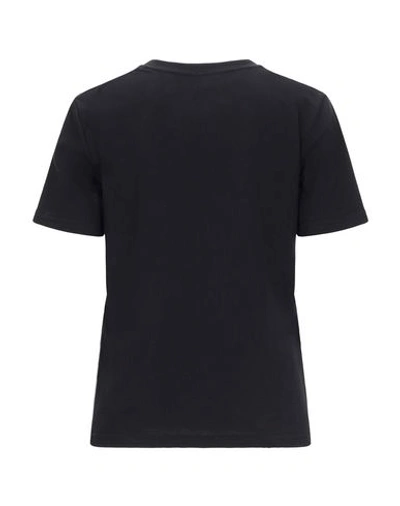 Shop Alberta Ferretti Woman T-shirt Black Size Xs Cotton