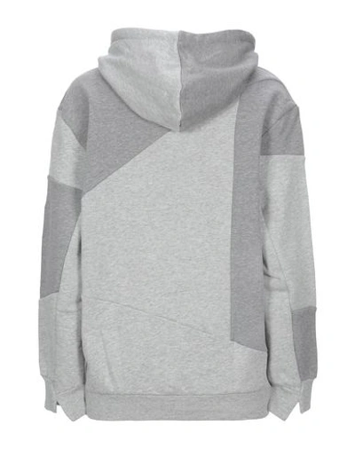 Shop Adidas Originals Hooded Sweatshirt In Light Grey