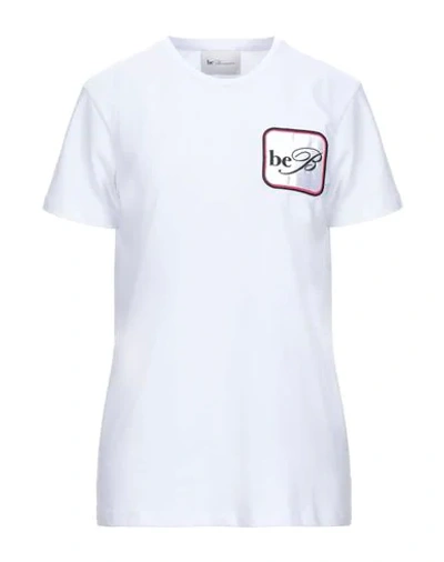 Shop Be Blumarine T-shirt In White