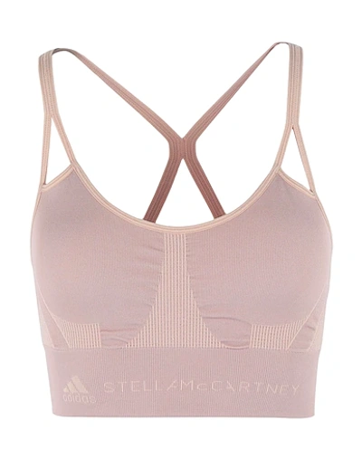 Shop Adidas By Stella Mccartney Top In Pale Pink