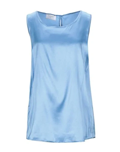 Shop Snobby Sheep Top In Sky Blue