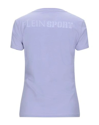 Shop Plein Sport T-shirts In Lilac