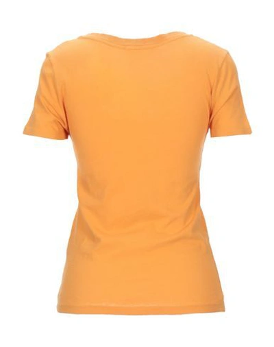 Shop American Vintage T-shirts In Orange