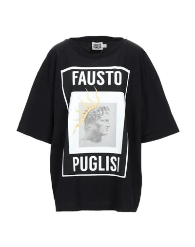 Shop Fausto Puglisi T-shirts In Black