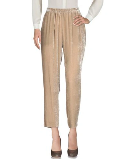Shop Antonelli Woman Pants Beige Size 6 Viscose, Silk