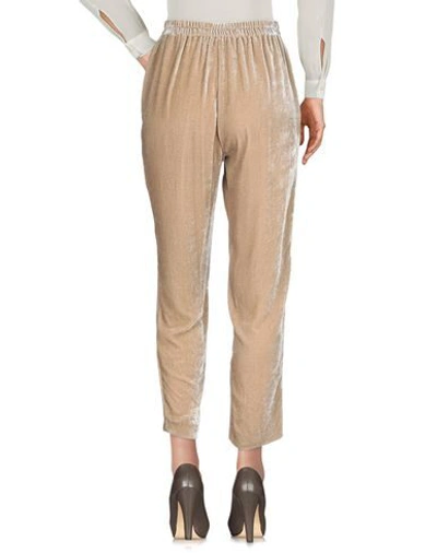Shop Antonelli Woman Pants Beige Size 6 Viscose, Silk