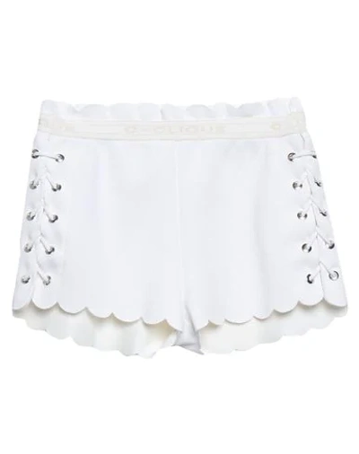 Shop C-clique Woman Shorts & Bermuda Shorts White Size Xs Polyamide, Elastane