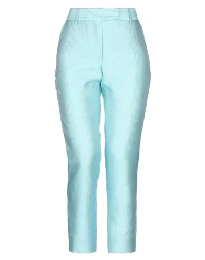 Shop Si-jay Pants In Sky Blue