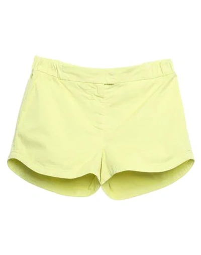 Shop Colmar Woman Shorts & Bermuda Shorts Yellow Size 10 Cotton, Elastane