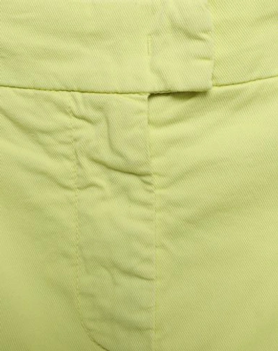 Shop Colmar Woman Shorts & Bermuda Shorts Yellow Size 10 Cotton, Elastane