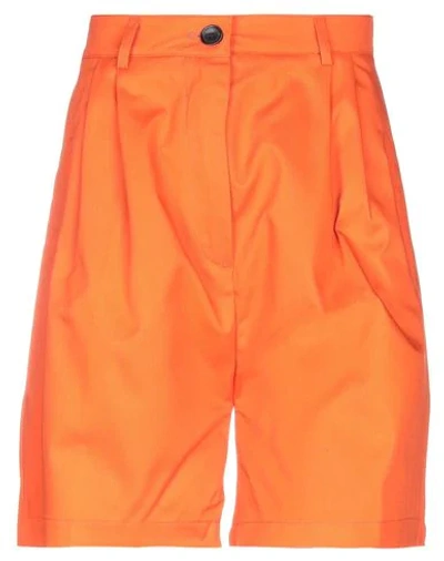 Shop Department 5 Woman Shorts & Bermuda Shorts Orange Size 26 Polyester, Cotton