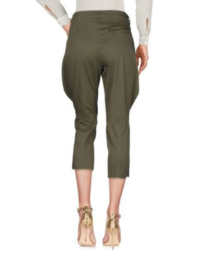 Shop History Repeats 3/4-length Shorts In Military Green