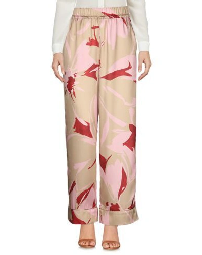 Shop Slowear Woman Pants Sand Size 6 Polyester In Beige