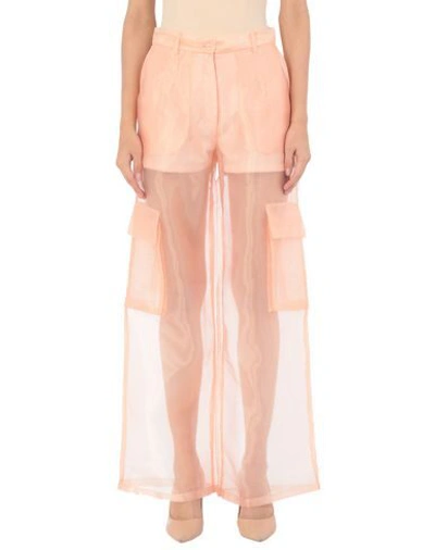 Shop Aéryne Casual Pants In Apricot