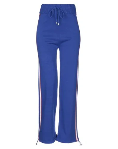 Shop P.e Nation Casual Pants In Bright Blue