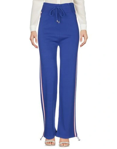 Shop P.e Nation Casual Pants In Bright Blue