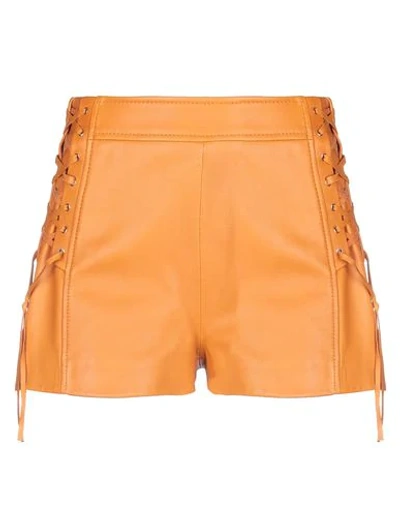 Shop Just Cavalli Shorts & Bermuda Shorts In Orange