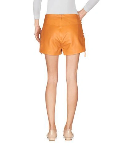 Shop Just Cavalli Shorts & Bermuda Shorts In Orange