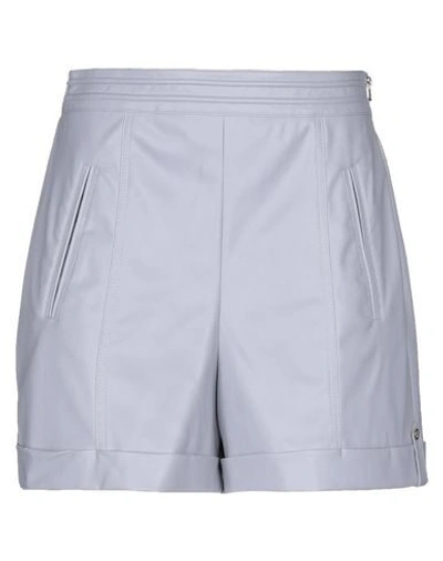Shop Patrizia Pepe Shorts & Bermuda Shorts In Grey