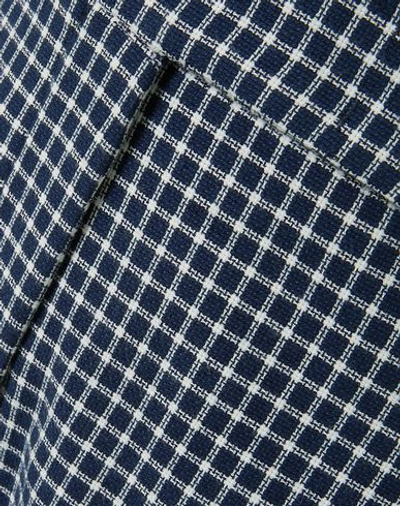 Shop Sara Battaglia Woman Shorts & Bermuda Shorts Midnight Blue Size 8 Cotton, Viscose, Elastane
