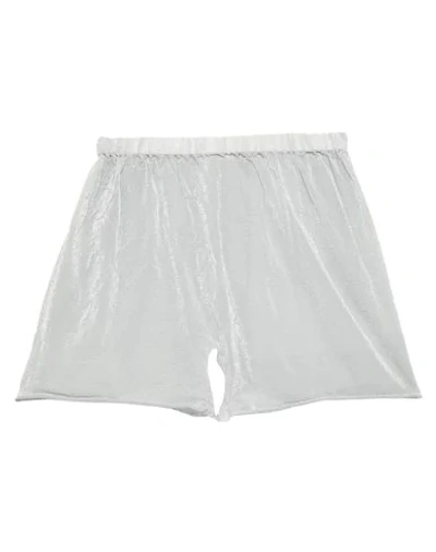 Shop Liviana Conti Shorts & Bermuda Shorts In Grey