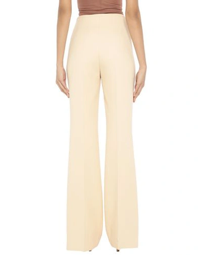 Shop Michael Kors Collection Woman Pants Sand Size 10 Acetate, Rayon In Beige