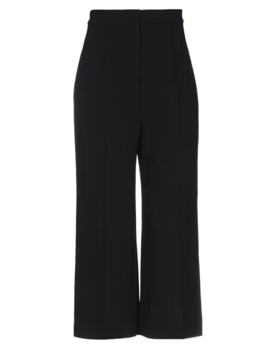 Shop Max Mara Cropped Pants & Culottes In Black