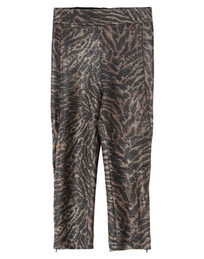 Ganni Woman Pants Charcoal Size 4 Polyester, Lurex, Elastane In Steel Grey