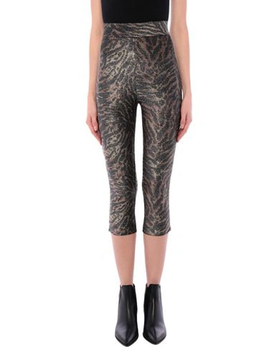 Ganni Woman Pants Charcoal Size 4 Polyester, Lurex, Elastane In Steel Grey