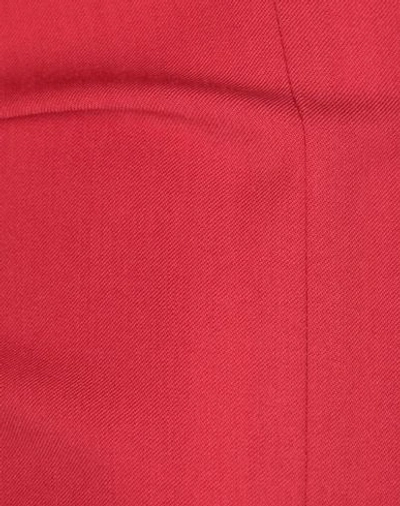 Shop Blumarine Woman Pants Red Size 10 Polyester, Wool, Elastane