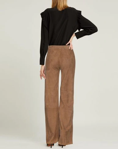 Shop Stouls Casual Pants In Camel