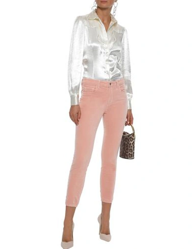 Shop L Agence Casual Pants In Pink