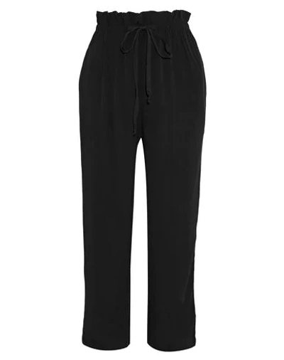 Shop Kain Cropped Pants In Black