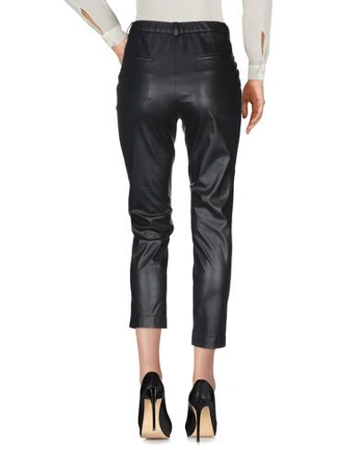 Shop Slowear Incotex Woman Pants Black Size 12 Polyester, Polyurethane