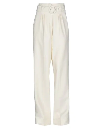 Shop Les Coyotes De Paris Pants In Ivory