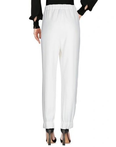 Shop Pinko Woman Pants Ivory Size 6 Polyester In White