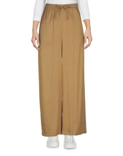 Shop American Vintage Casual Pants In Military Green