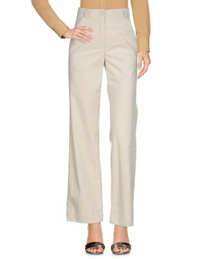 Shop Bonpoint Casual Pants In Ivory