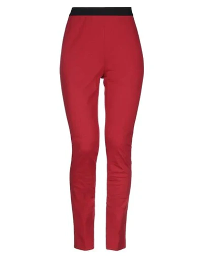 Shop Liviana Conti Woman Pants Red Size 4 Viscose, Polyamide, Elastane