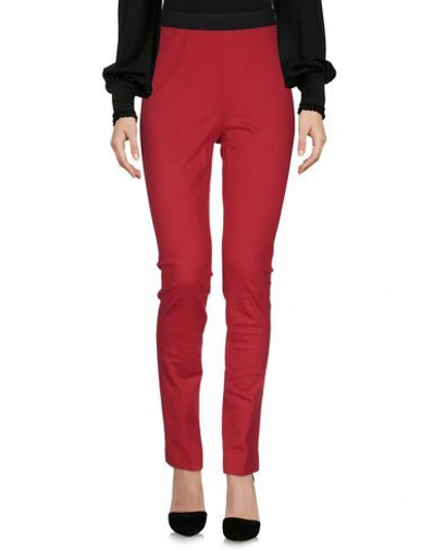 Shop Liviana Conti Woman Pants Red Size 4 Viscose, Polyamide, Elastane