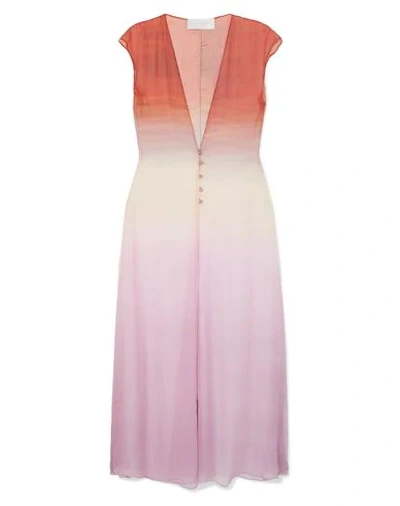 Shop Esteban Cortazar Woman Cover-up Pink Size 6 Silk